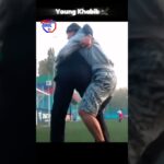 Khabib training for his 1st match in UFC🦅‼️ #ufc #mma #shorts