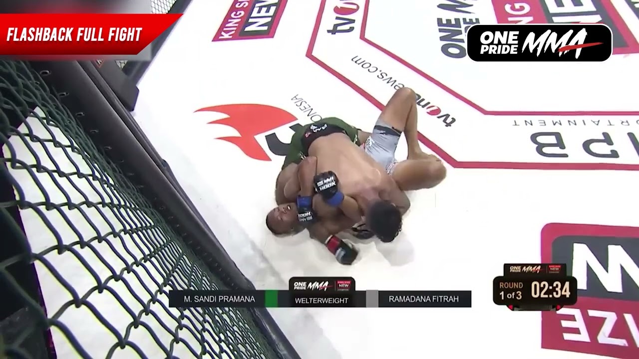 M SANDI PRAMANA VS RAMADANA FITRAH HIDAYAT | FLASHBACK FULL FIGHT ONE PRIDE MMA