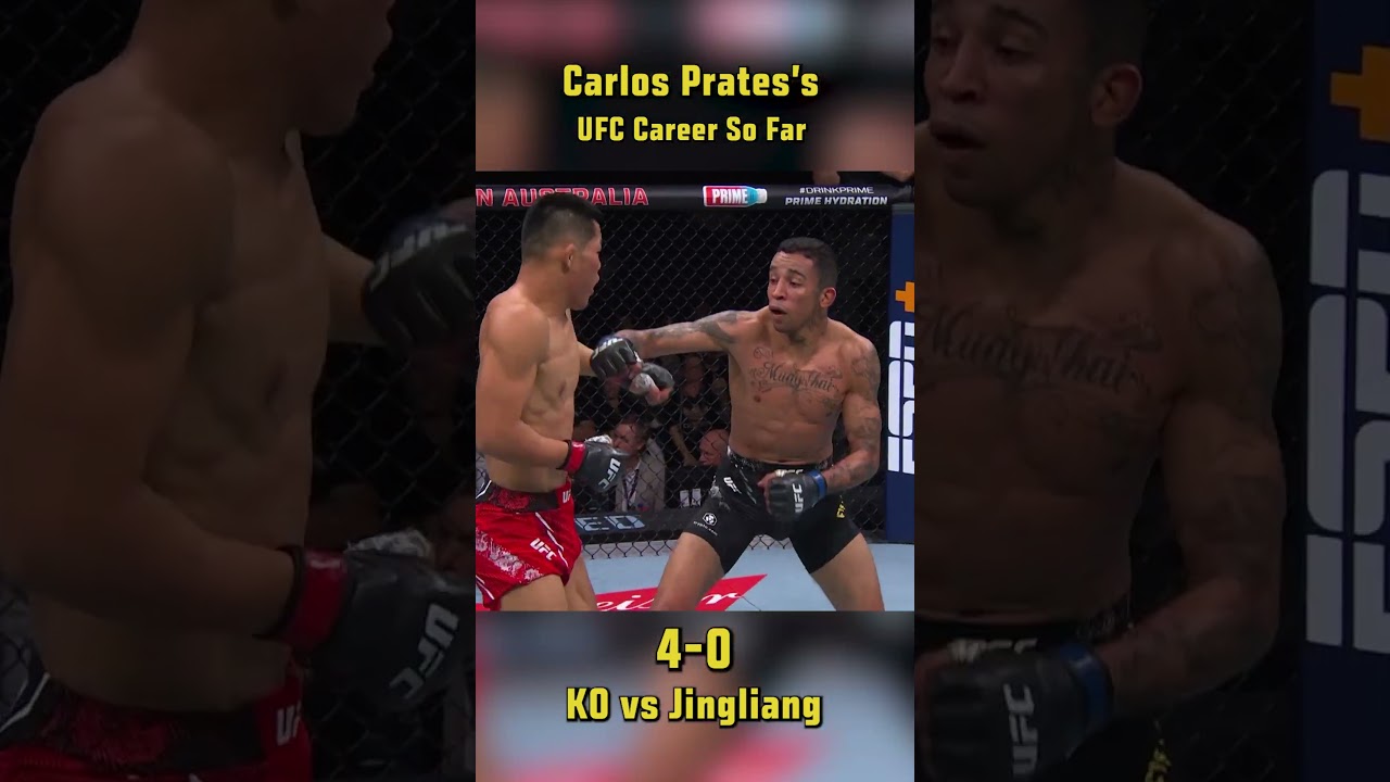 a look at EVERY CARLOS PRATES FINISH 🔥 #ufckansascity