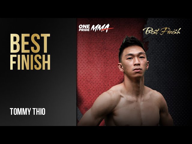 AKSI GANAS TOMMY THIO DI ATAS OKTAGON ONE PRIDE MMA