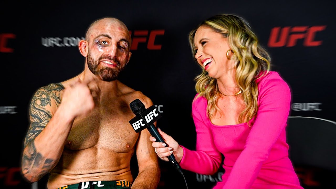 Alexander Volkanovski Backstage Interview | UFC 314