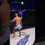 This fighter won an MMA match using an unusual technique😧. Sc: @uralfighting / IG