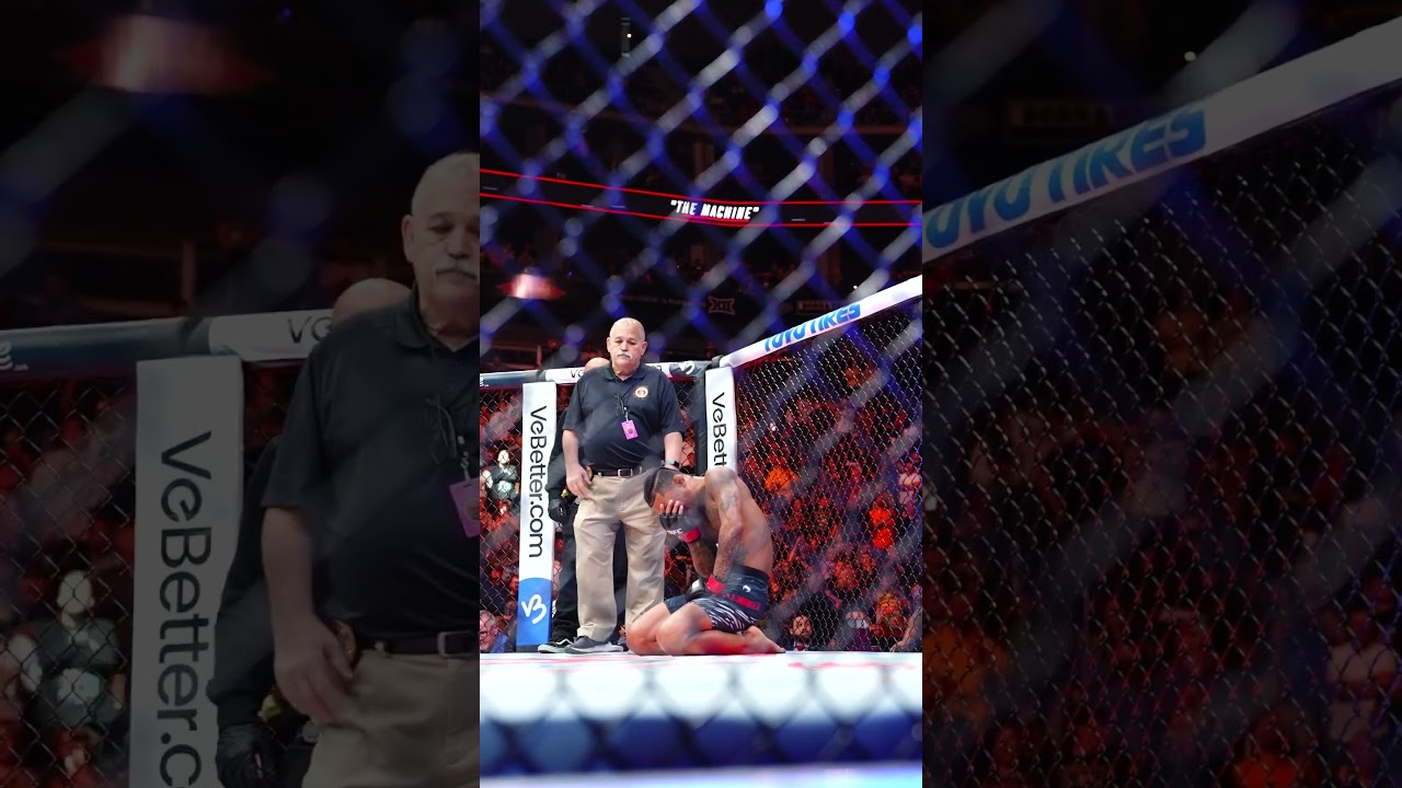 WHAT A KNOCKOUT Malcolm Wellmaker 👏😱 #ufckansascity