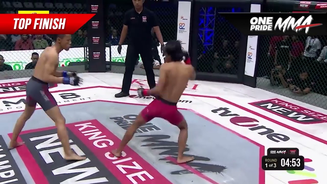 BEST FINISH AQASYAH REXY DI ONE PRIDE MMA