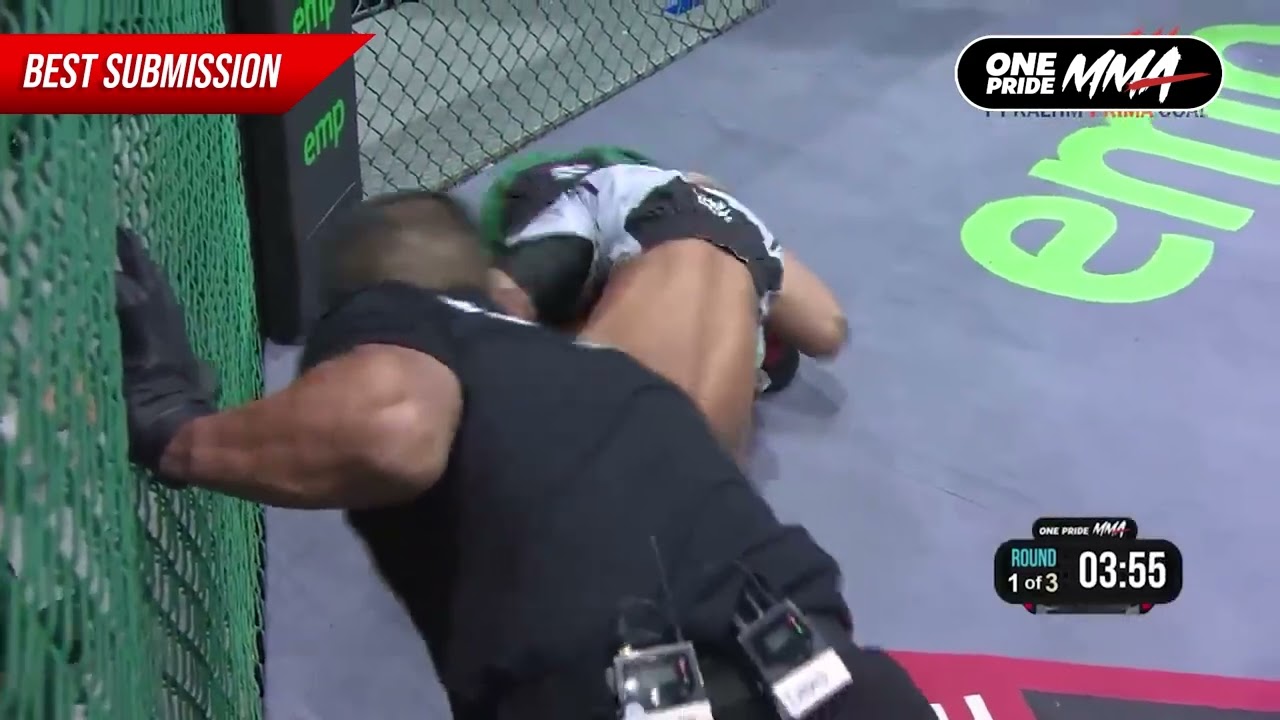 BEST SUBMISSION ALIN ANGGRIANTO DI ONE PRIDE MMA