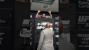 Bryce Mitchell and Jean Silva make weight! 😳 #ufc314