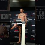 Carlos Prates steps on the scale at 170lbs! 🔥 #ufckansascity