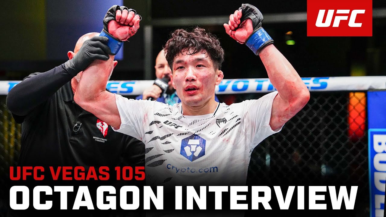 ChangHo Lee Octagon Interview | UFC Vegas 105