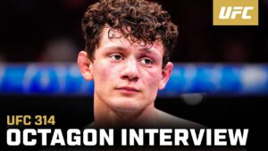 Chase Hooper Octagon Interview | UFC 314