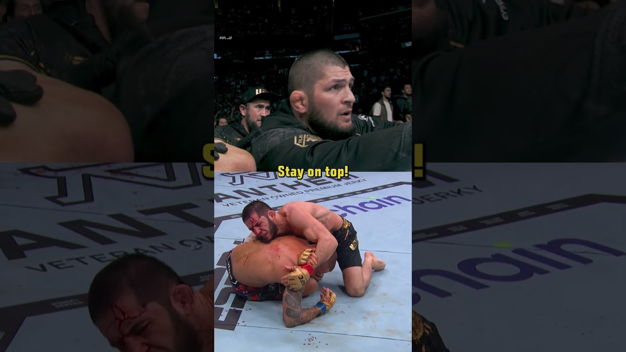 Coach Khabib is a CHEAT CODE 😳 #shorts