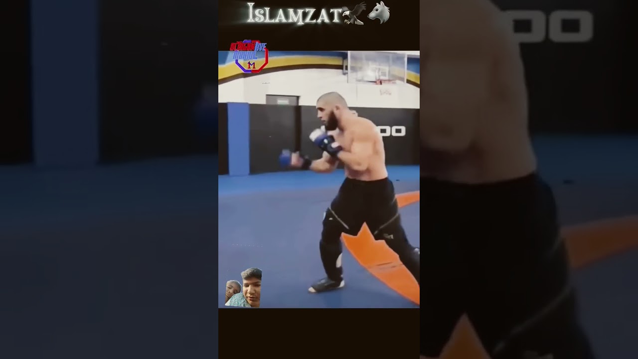 islam makhachev vs khamzat chimaev real match⚔️💀#ufc #mma #khabib #khamzatchimaev #shortvideo