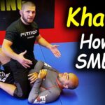 Khabib Nurmagomedov Teaches His Secret Technique - How To "Smesh" - For The First Time Ever
