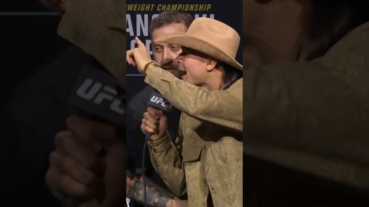 Diego and Yair getting heated... we did NOT expect this 😱 #ufc314