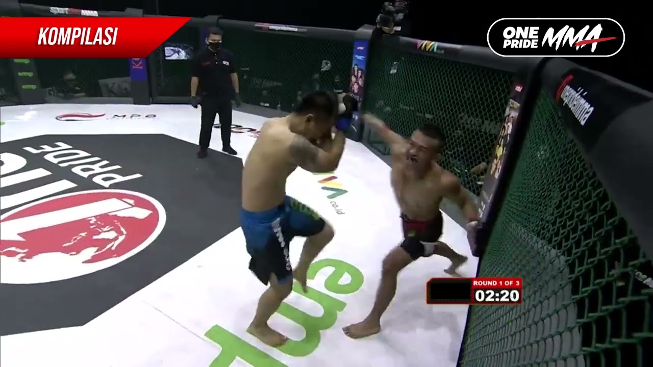 FULL SKILL GUILLOTINE CHOKE | KOMPILASI ONE PRIDE MMA
