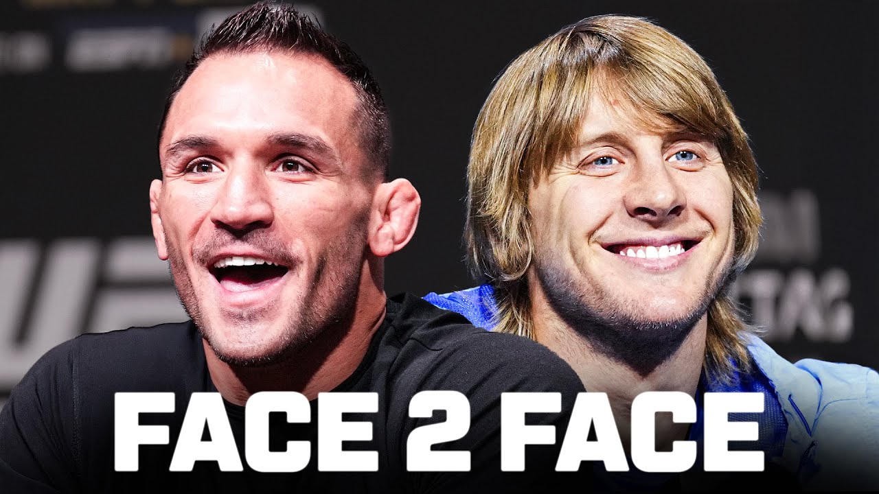 Michael Chandler and Paddy Pimblett Finally Meet 😳 | UFC 314 Interview