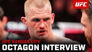 Ian Machado Garry Octagon Interview | UFC Kansas City