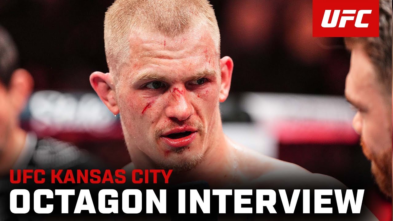 Ian Machado Garry Octagon Interview | UFC Kansas City