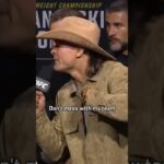 This is what Diego and Yair had to say to each other! 👀 #ufc314