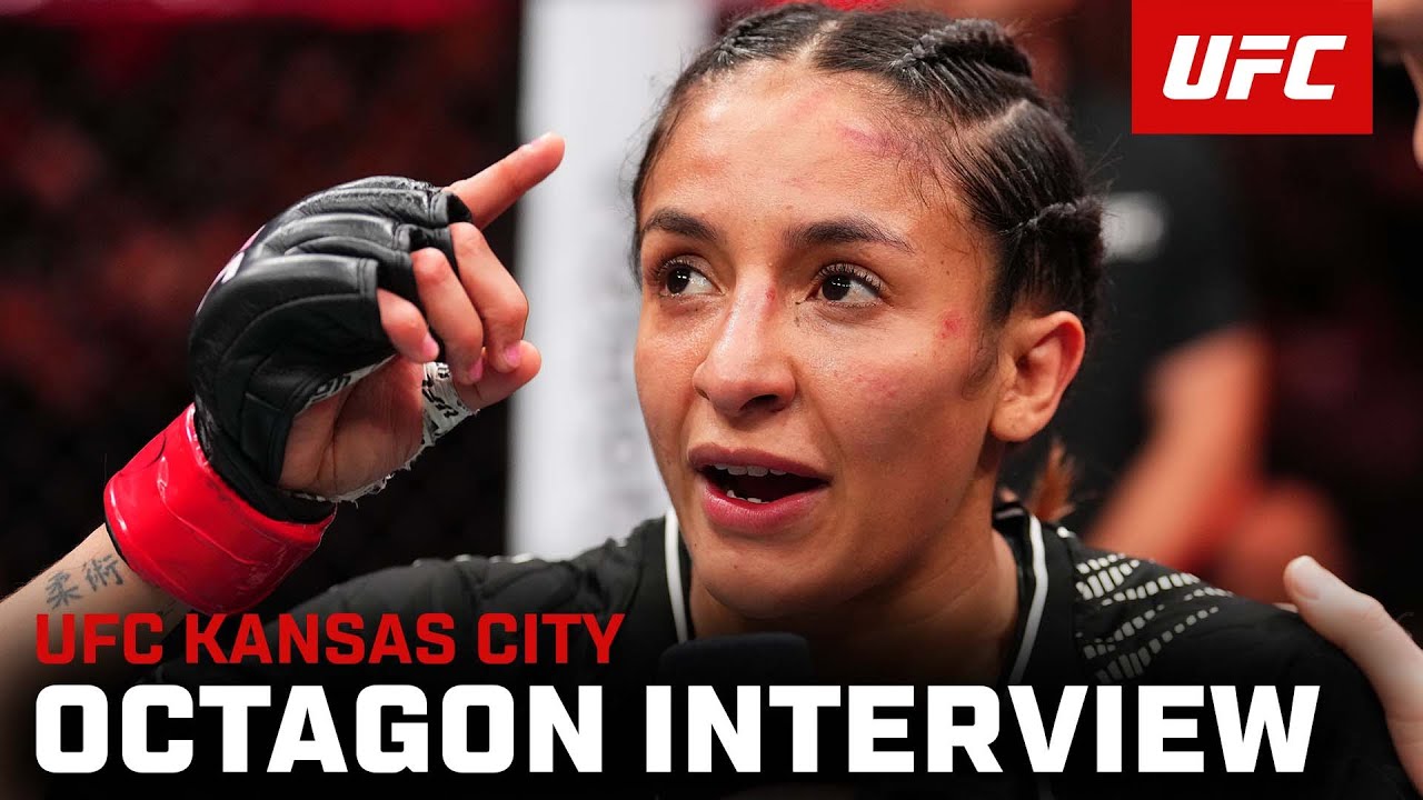 Jaqueline Amorim Octagon Interview | UFC Kansas City