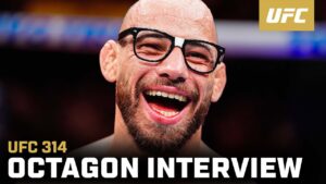 Jean Silva Octagon Interview | UFC 314