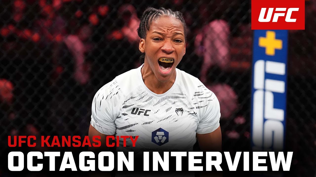 Joselyne Edwards Octagon Interview | UFC Kansas City