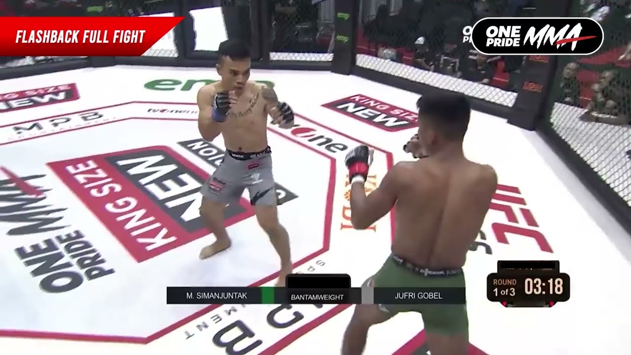 JUFRI GOBEL VS MANDALA SIMANJUNTAK | FLASHBACK FULL FIGHT ONE PRIDE MMA