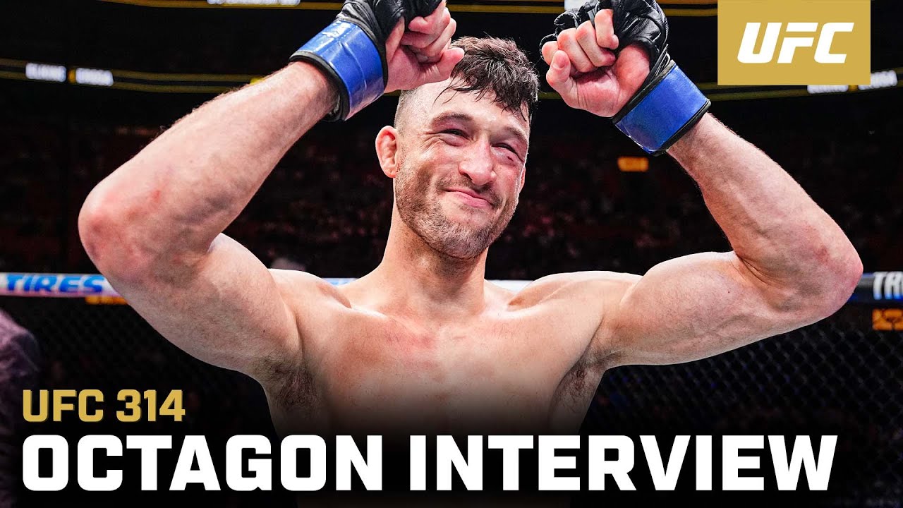 Julian Erosa Octagon Interview | UFC 314