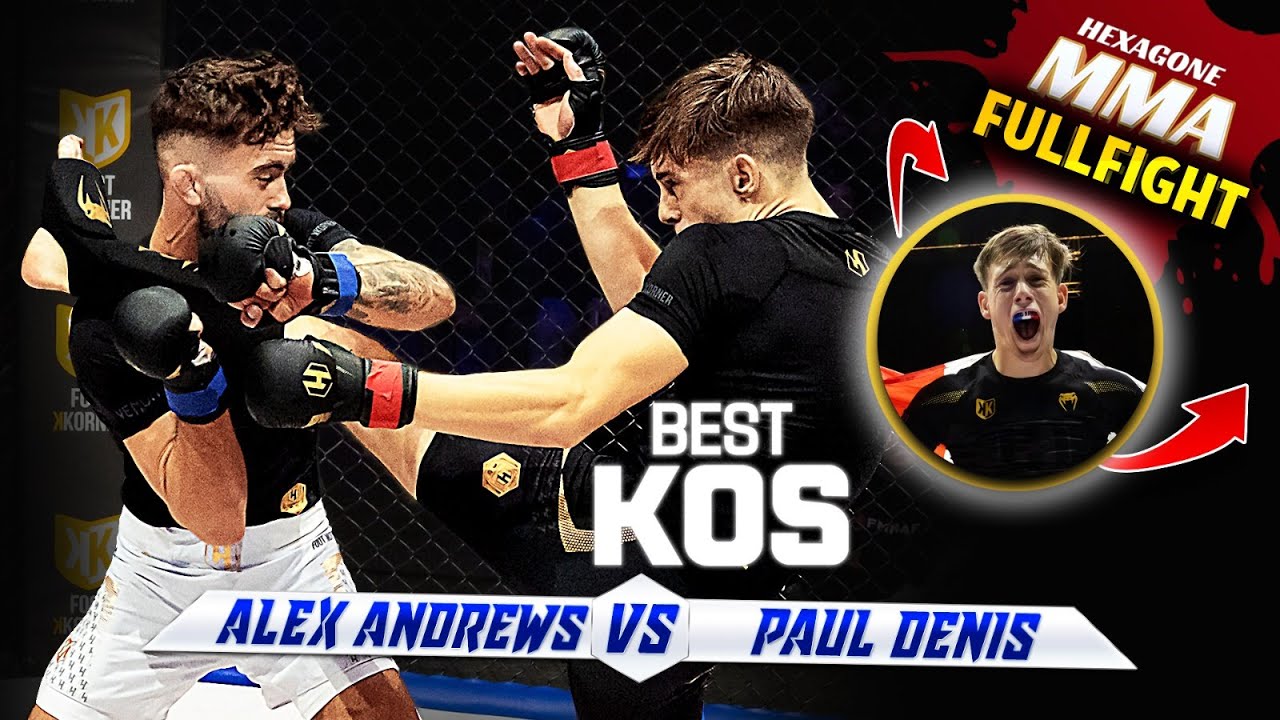 Knockout Punch: Andrews vs Denis HEXAGONE MMA (Full Fight)