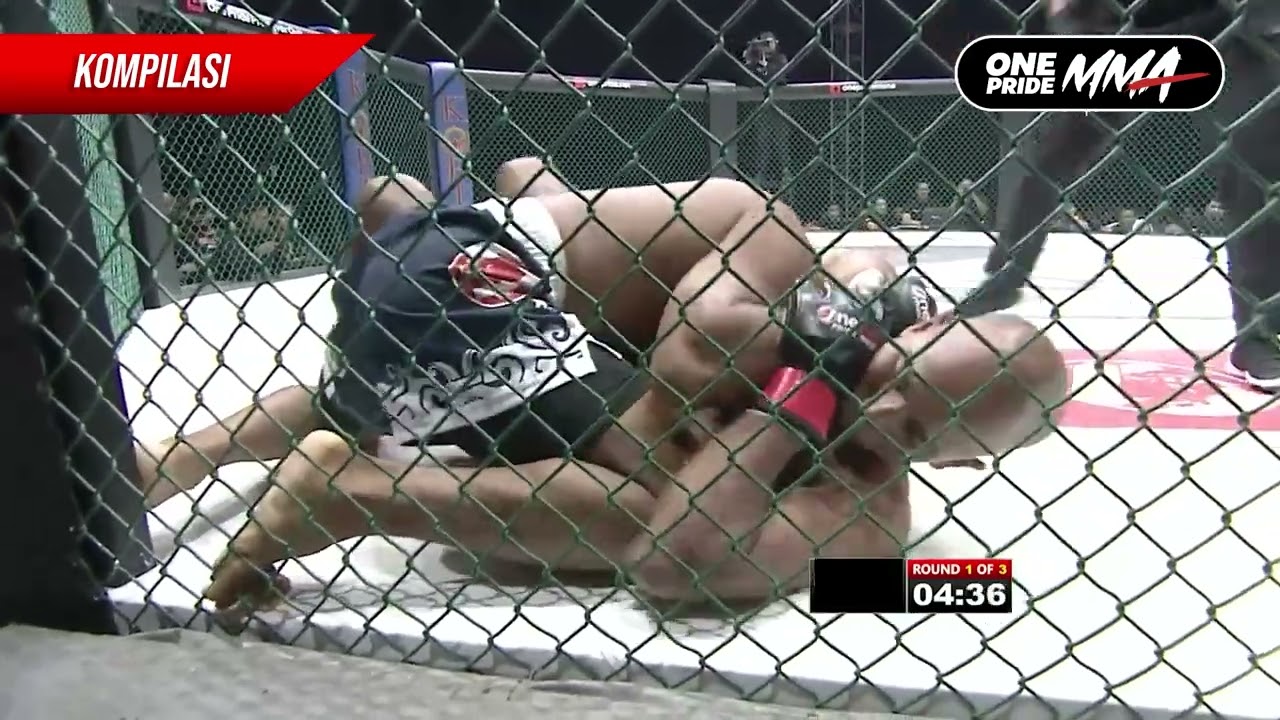 KOMPILASI GROUND AND POUND DI ONE PRIDE MMA