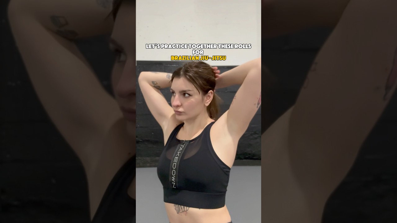 Try these rolls to roll better 🤙 YOGA FOR BJJ  #bjj #yogaforbjj #jiujitsu #bjjmobility
