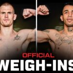 Machado Garry vs Prates Weigh-Ins | UFC Kansas City