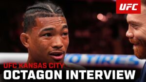 Malcolm Wellmaker Octagon Interview | UFC Kansas City