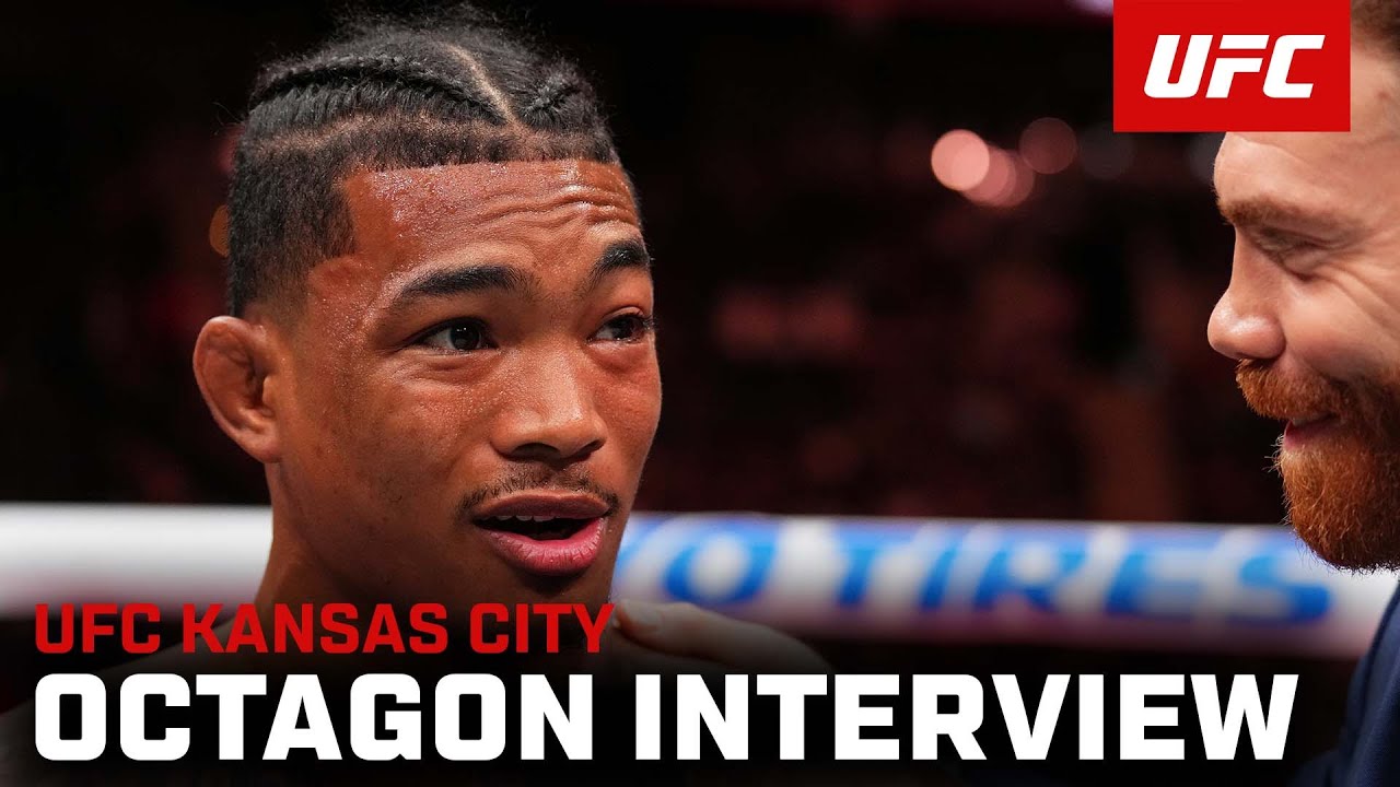 Malcolm Wellmaker Octagon Interview | UFC Kansas City