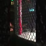 MMA Fighters' Intense Ground Grappling Match