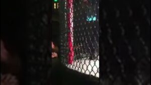 MMA Fighters' Intense Ground Grappling Match