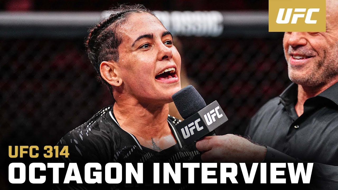 Nora Cornolle Octagon Interview | UFC 314