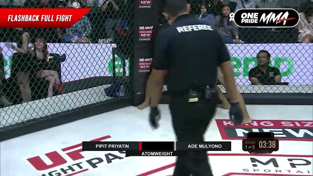 PIPIT PRIYATIN VS ADE MULYONO | FLASHBACK FULL FIGHT ONE PRIDE MMA