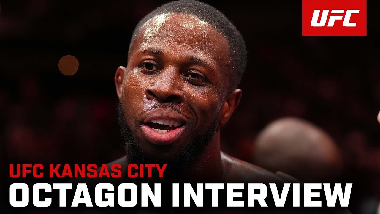 Randy Brown Octagon Interview | UFC Kansas City