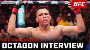Timmy Cuamba Octagon Interview | UFC Kansas City