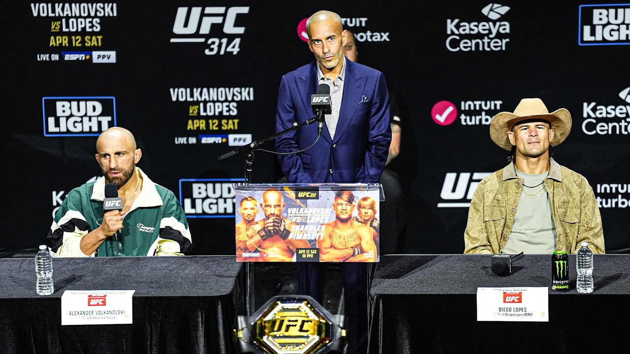 UFC 314: Pre-Fight Press Conference Highlights