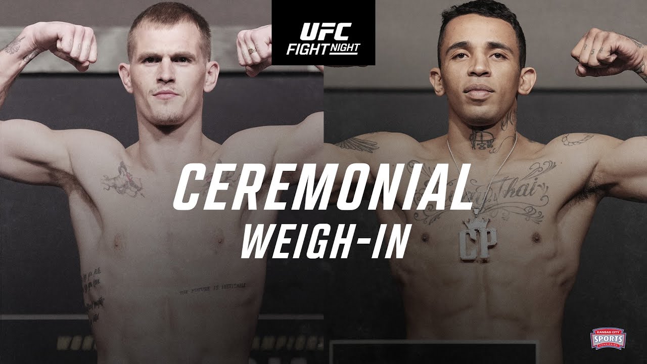 UFC Kansas City: Ceremonial Weigh-In
