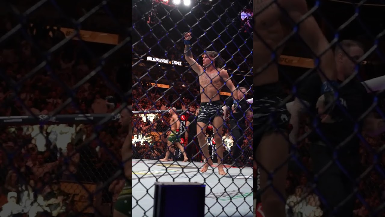 WHAT A FIGHT! 👀 #ufc314