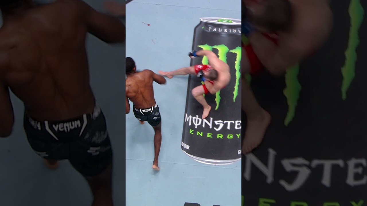 WHAT A KNOCKOUT 😳 #ufckansascity