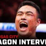 Zhang Mingyang Octagon Interview | UFC Kansas City