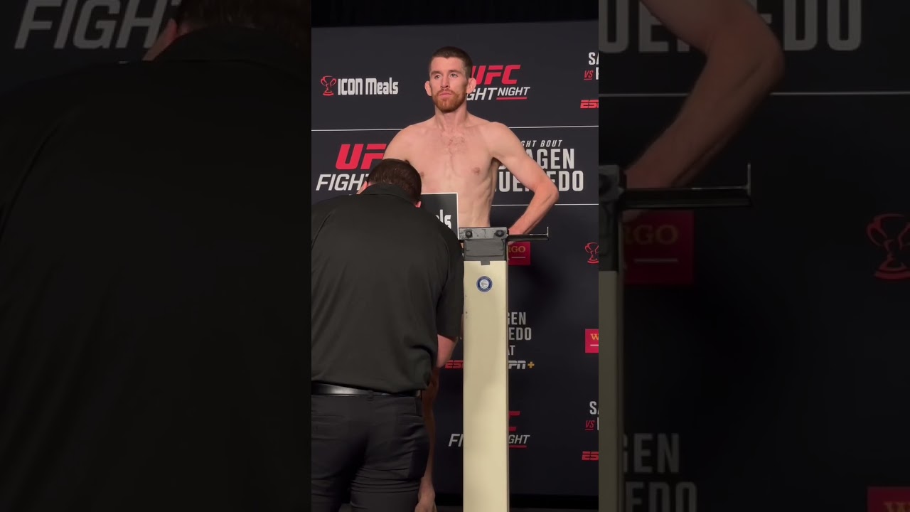 135.5 for Cory Sandhagen!! #ufcdesmoines