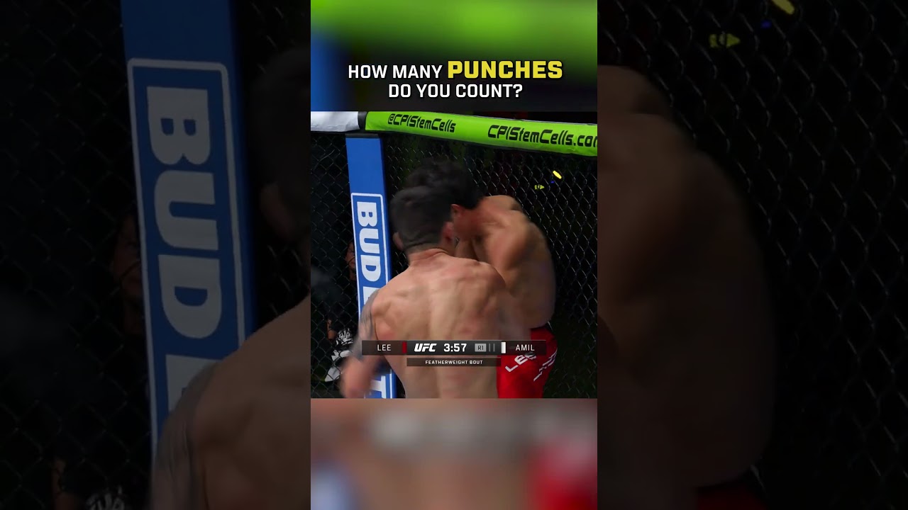 8000 PUNCH COMBO 🔥 #ufc
