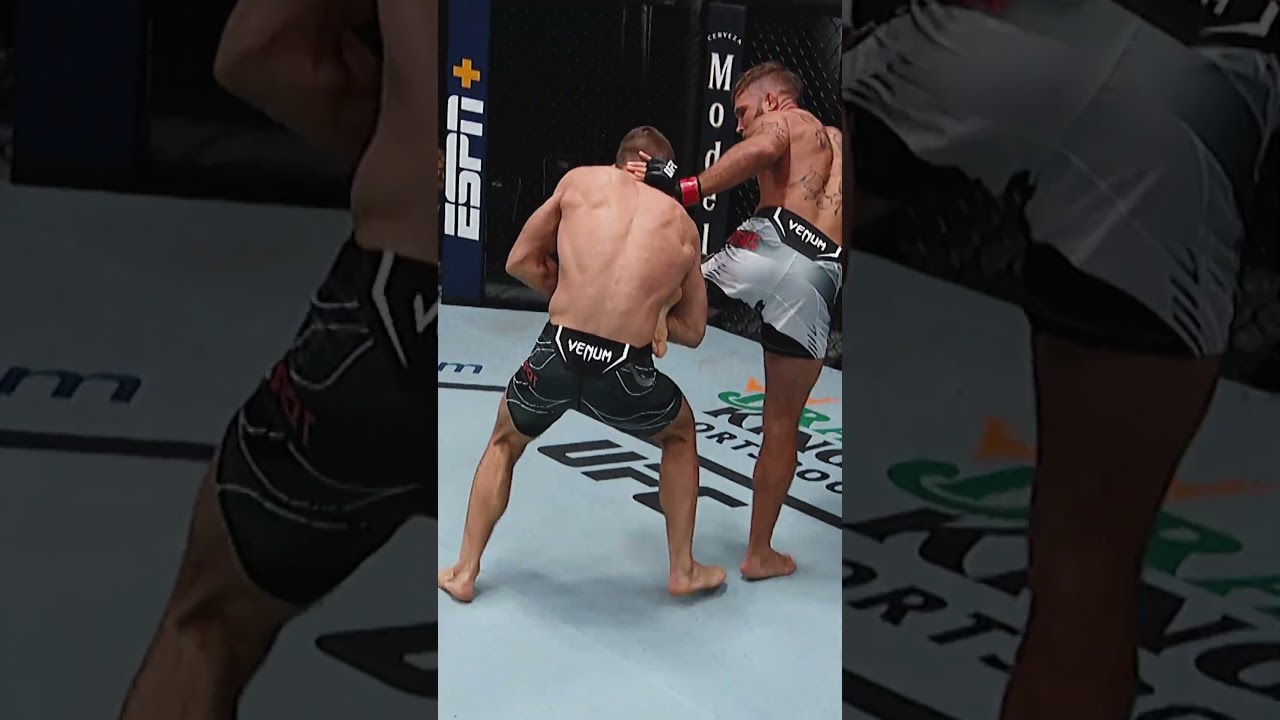 arms shouldn't bend like that! 😳 #ufcvegas107