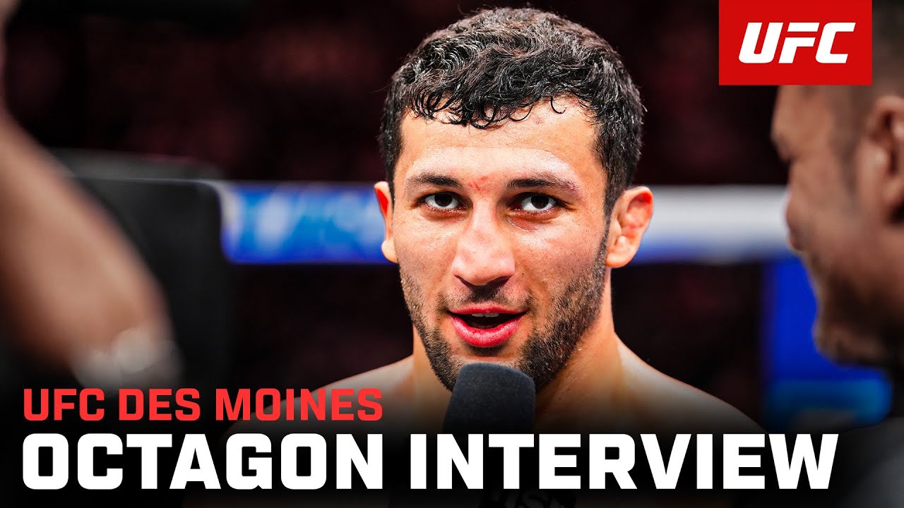 Azamat Bekoev Octagon Interview | UFC Des Moines