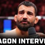 Benoît Saint Denis Octagon Interview | UFC 315