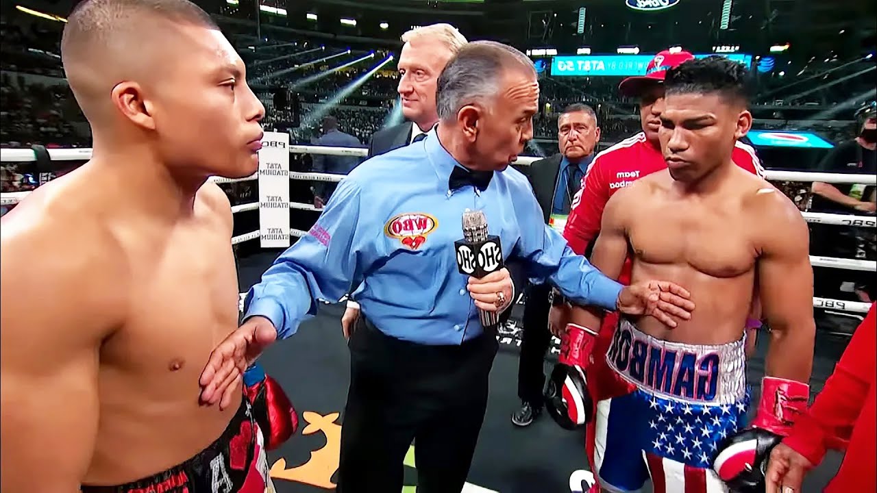 Isaac Cruz (Mexico) vs Yuriorkis Gamboa (Cuba) | KNOCKOUT, BOXING fight, HD, 60 fps